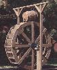 4ft water wheel, Great for smaller garden ponds & landscape