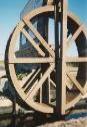 10 ft water wheels. Great addition to any landscaping/home and garden/fountains, Brings in a lot of attention for this church located in Spartanburg, SC