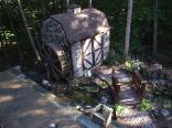 6 Foot GARDEN WATERWHEELS