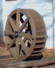 4ft waterwheel by Sullivan Waterwheels