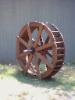 4 foot waterwheel by Sullivan's Water wheels.