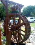 6 foot waterwheel and barrel kit to TX